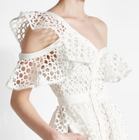 ❌SOLD❌ 💯Authentic Self portrait Asymmetric Cold-Shoulder - Picture 1 of 8